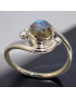 Bague Labradorite Argent 925 Taille 52 (s)