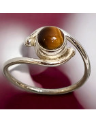 Bague Œil de tigre Argent 925 (s)