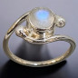 Bague Pierre de lune Argent 925 (s)
