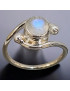 Bague Pierre de lune Argent 925 (s)