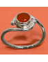 Bague Agate de feu Argent 925 (s)