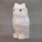 Chouette Onyx blanche 6cm