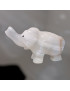 Eléphant Onyx blanche 6cm