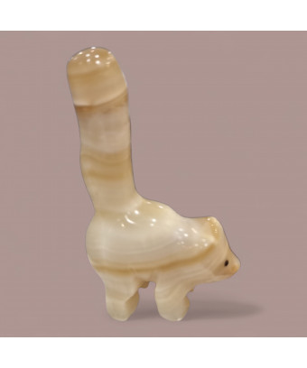 Écureuil Onyx beige 7cm
