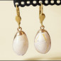 Boucles Coquillages Plaquées or