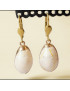 Boucles Coquillages Plaquées or