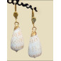 Boucles Coquillages Plaquées or