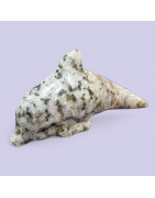 Dauphin Quartz tourmaline 8cm (s)