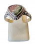 Bague tourmaline melon d'eau argent 925 Taille 56