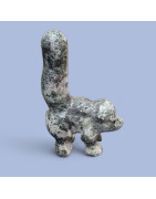 Écureuil Quartz tourmaline 7cm (s)