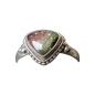 Bague tourmaline melon d'eau argent 925 Taille 56