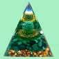 Pyramide Orgonite de protection Malachite 6cm (s) Pyramide Orgonite de protection Malachite 6cm (s)