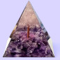 Pyramide Orgonite de protection Améthyste arbre 6cm (s) Pyramide Orgonite de protection Améthyste arbre 6cm (s)