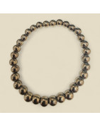 Bracelet Pyrite Pierres Rondes