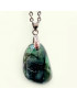 Pendentif Emeraude avec chaîne (s)