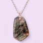 Pendentif Labradorite avec chaîne (s)