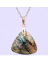 Pendentif Labradorite avec chaîne (s)