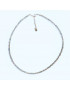 Collier Aigue marine Argent 925 (s)