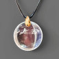 Pendentif Cristal de roche sur cordon (s)