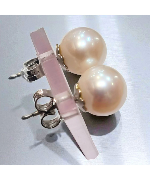 Boucles Perle Argent 925 (s)