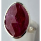 Bague Rubis argent 925 Taille 55