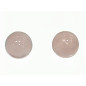 Boucles Quartz rose Boule Argent 925 (s)