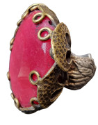Bague Rubis argent 925 Taille 56