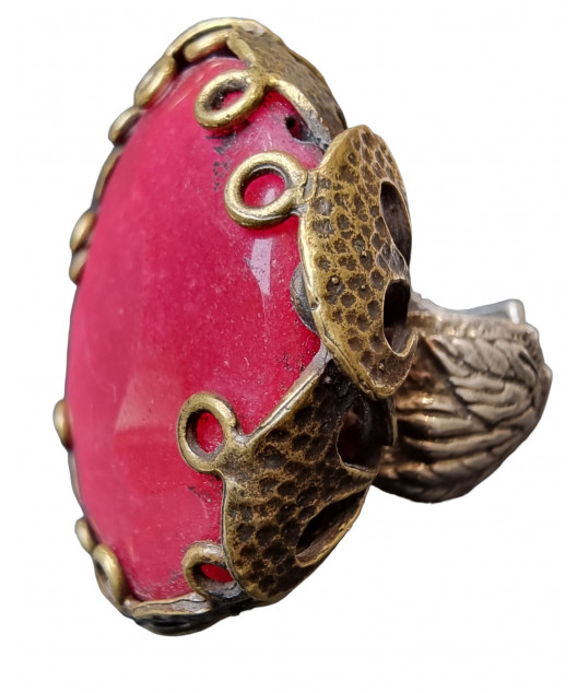 Bague Rubis argent 925 Taille 56
