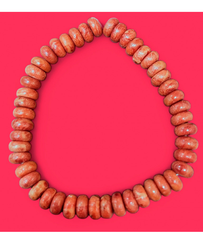 Bracelet Corail rose Donut (s)