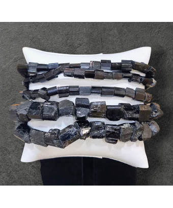 Bracelet Tourmaline noire Baroque (s)