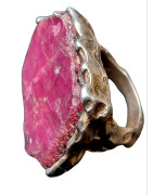 Bague Rubis argent 925 Taille 53