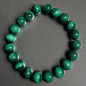 Bracelet Malachite A+ Pierres rondes (s)