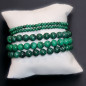 Bracelet Malachite A+ Pierres rondes (s)