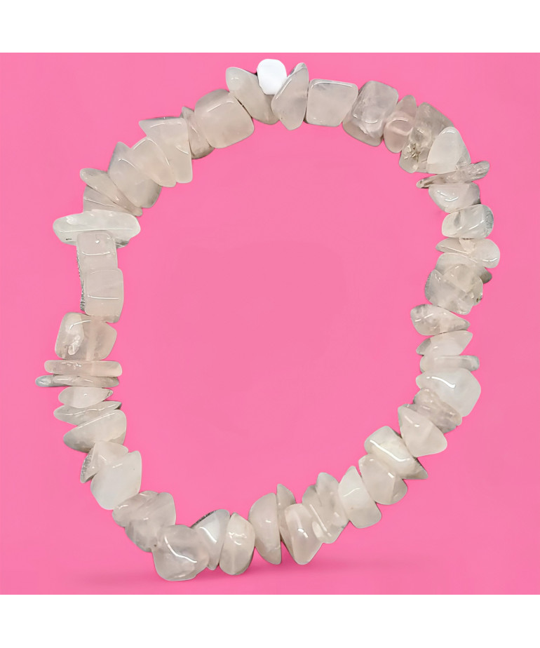 Bracelet Quartz rose Baroque (s)