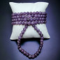 Bracelet Lépidolite A+ Pierres rondes 6mm (s)