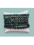 Bracelet Fuschite Pierres rondes (s)