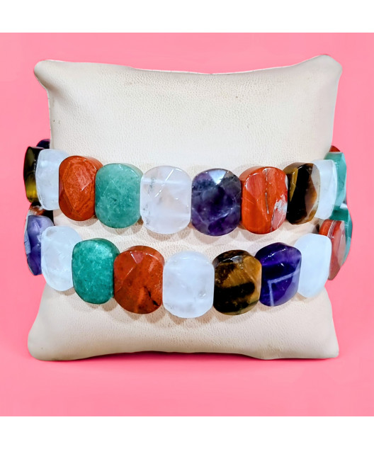 Bracelet Multipierres Lamelles (s)