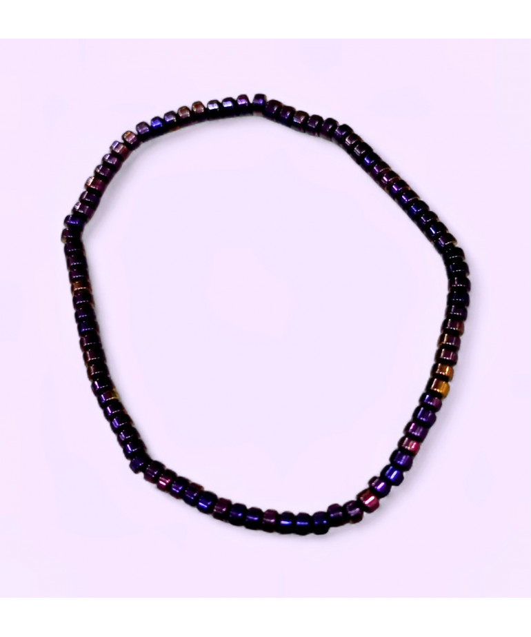 Bracelet Bismuth Pierres cylindriques