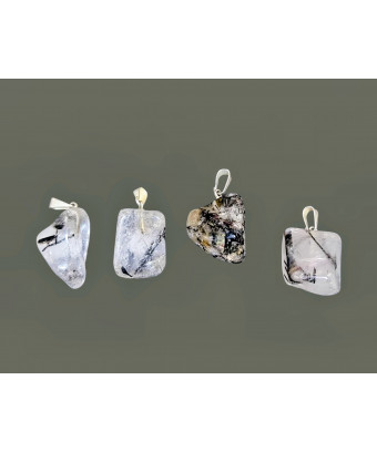 Pendentif Quartz Tourmaline (s)