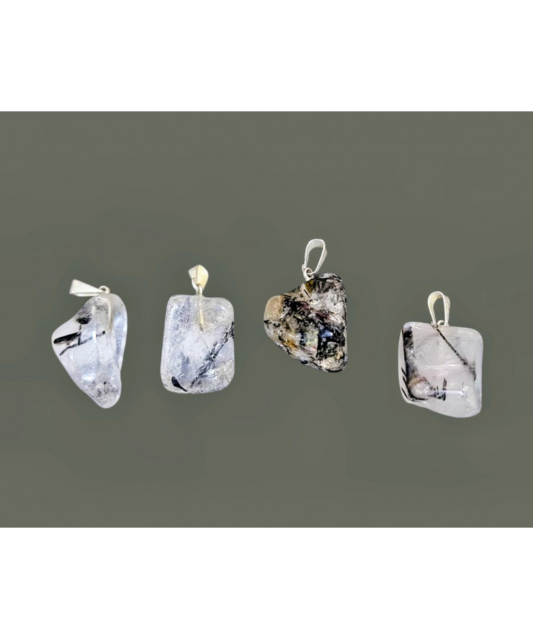 Pendentif Quartz Tourmaline (s)
