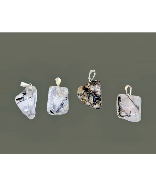 Pendentif Quartz Tourmaline (s)