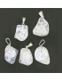 Pendentif Cristal de Roche Craquelé (s)