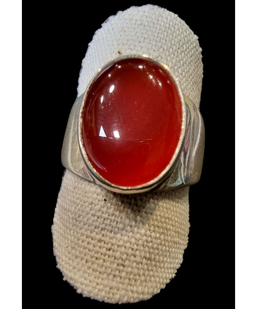 Bague Cornaline argent 925