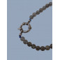 Pendentif Labradorite et Collier fermoir Argenté (s)