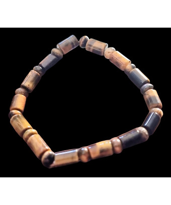 Bracelet Œil de Tigre Cylindres (s)