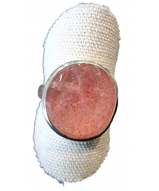 Bague Rubellite argent 925 Taille 59