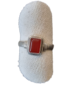 Bague Cornaline Argent 925