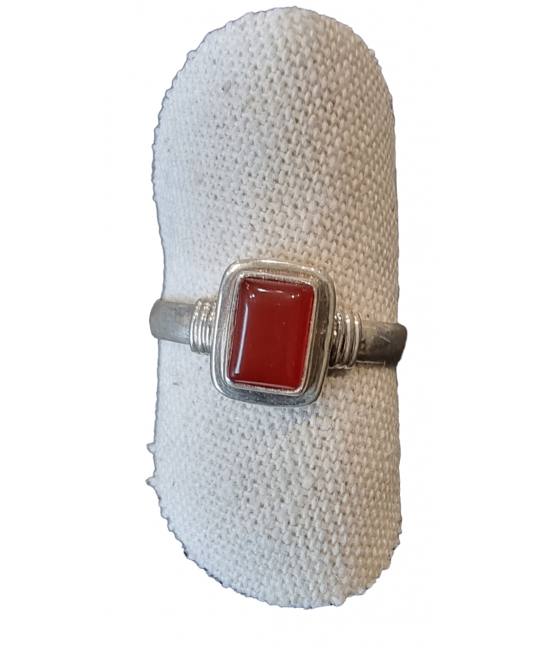Bague Cornaline Argent 925