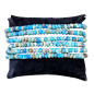 Bracelet Jaspe Impérial Donuts Bleus