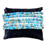 Bracelet Jaspe Impérial Donuts Bleus